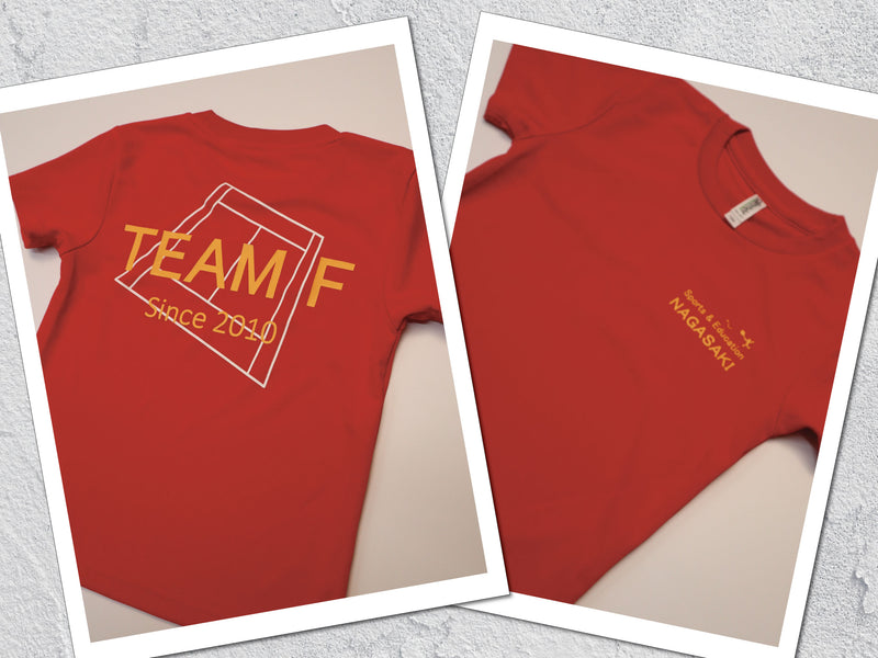 NPO法人　テニスチーム　ドライTシャツ